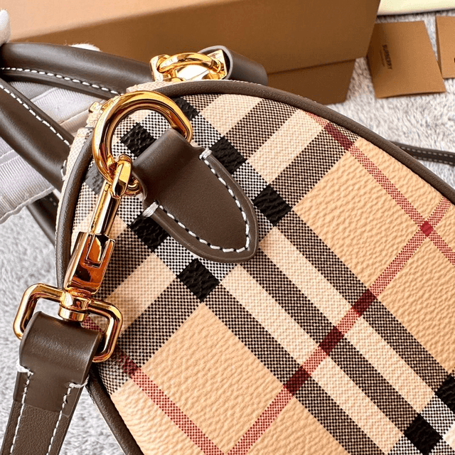 Mini Sac bowling check Baby BURBERRY